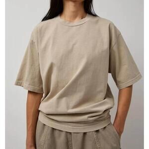 NEW HAIKURE honey oversized t-shirt in doe skin